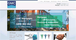 Desktop Screenshot of gmcmortgages.ie